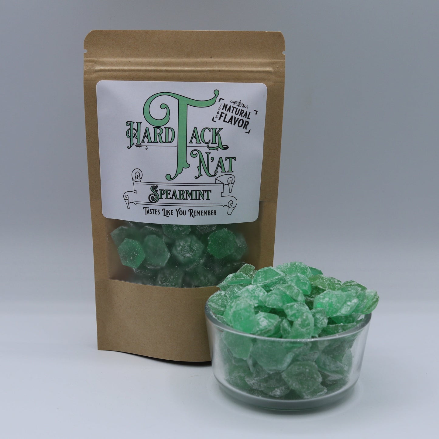 Spearmint Hard Tack Candy