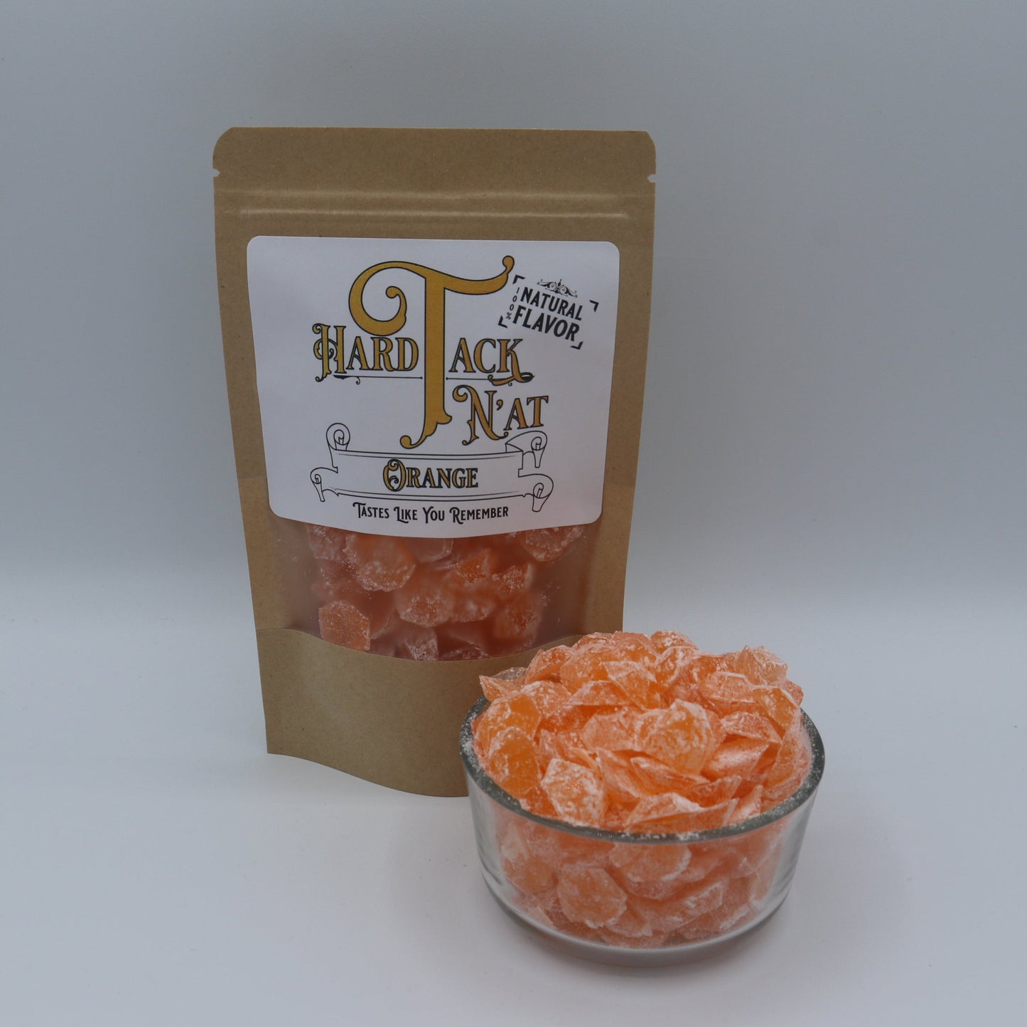 Orange Hard Tack Candy