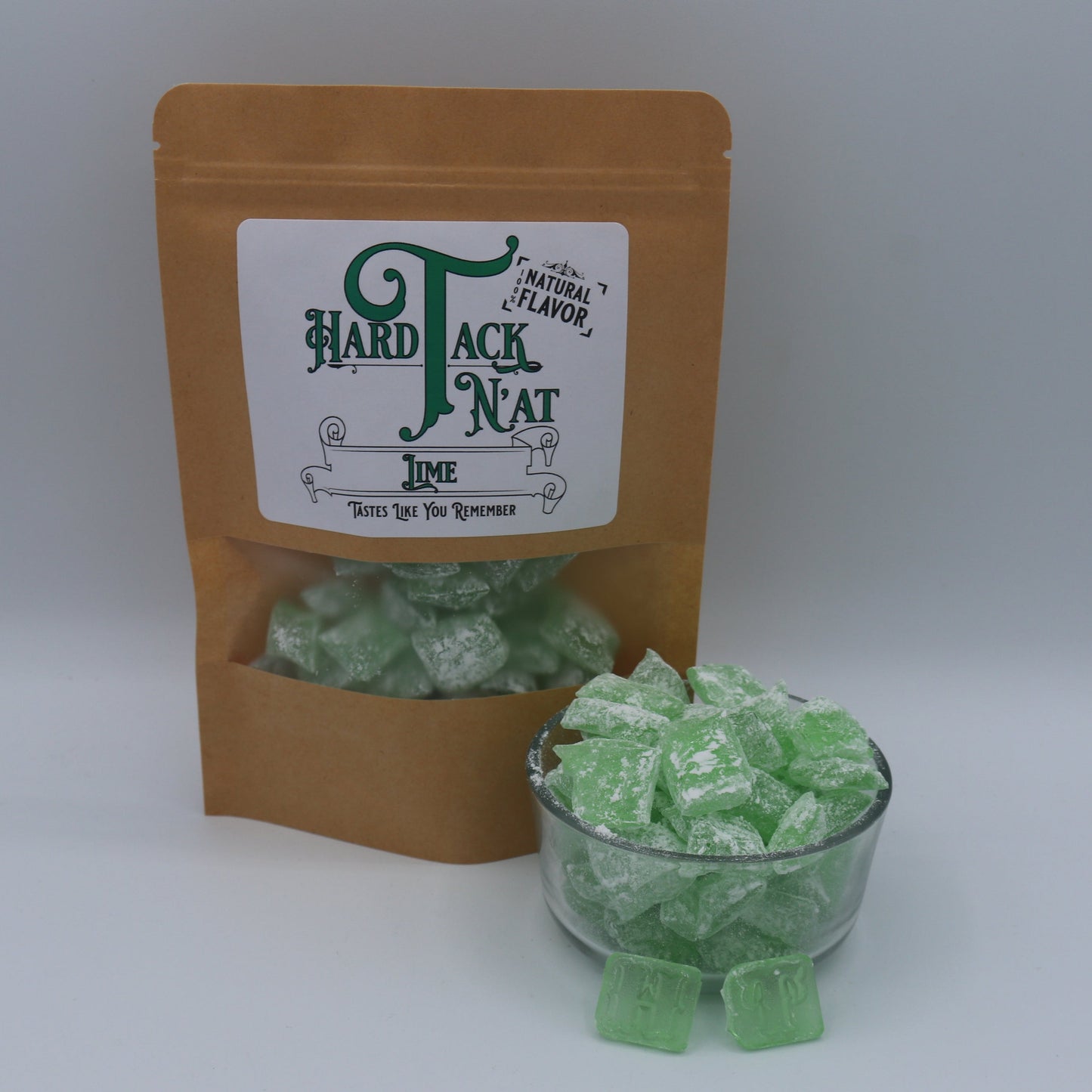 Lime Hard Tack Candy