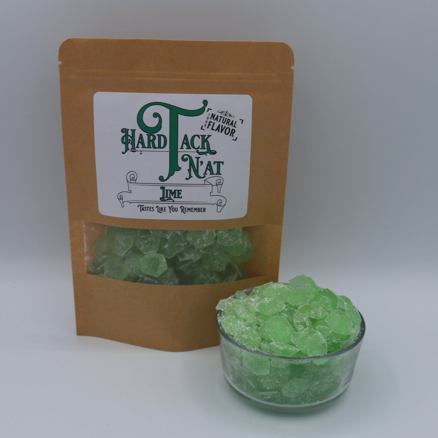 Lime Hard Tack Candy