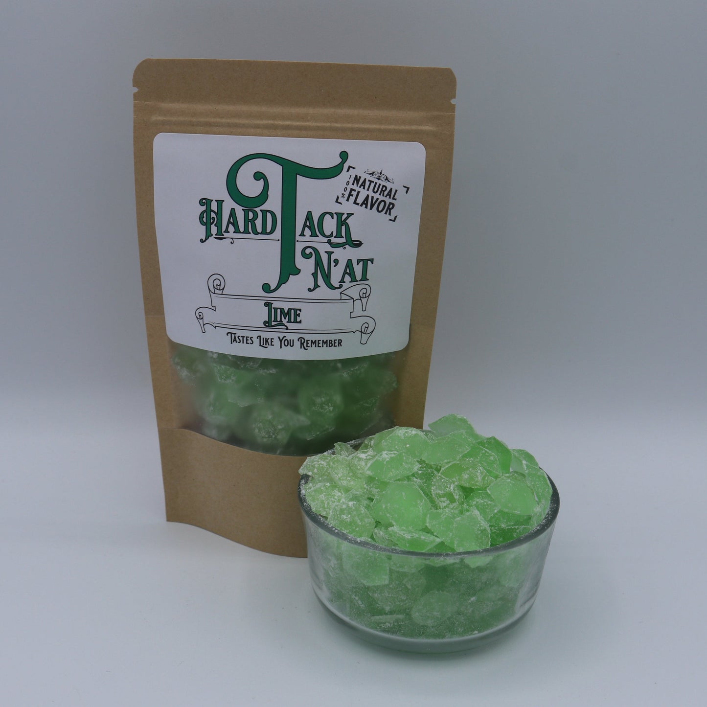 Lime Hard Tack Candy