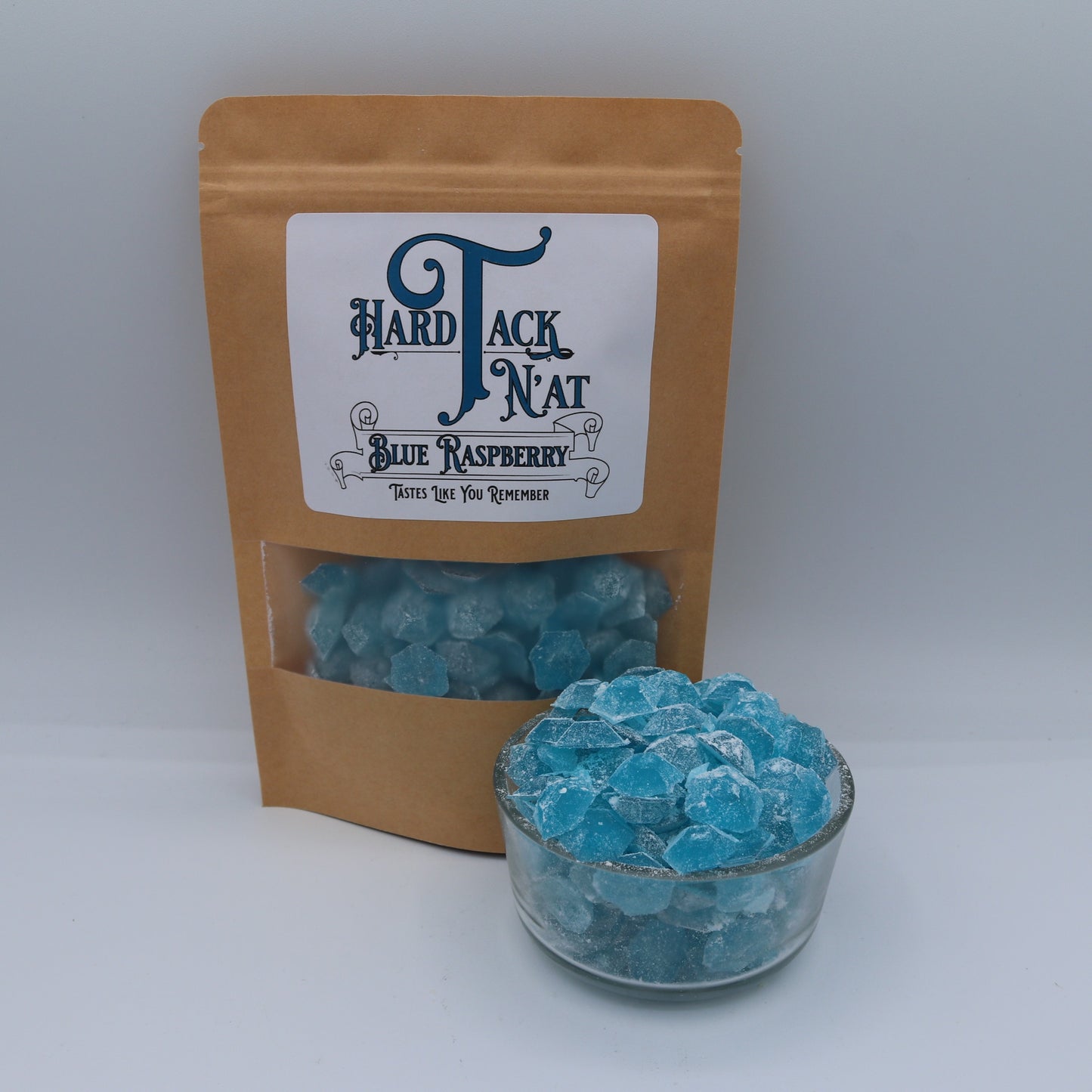 Blue Raspberry Hard Tack Candy