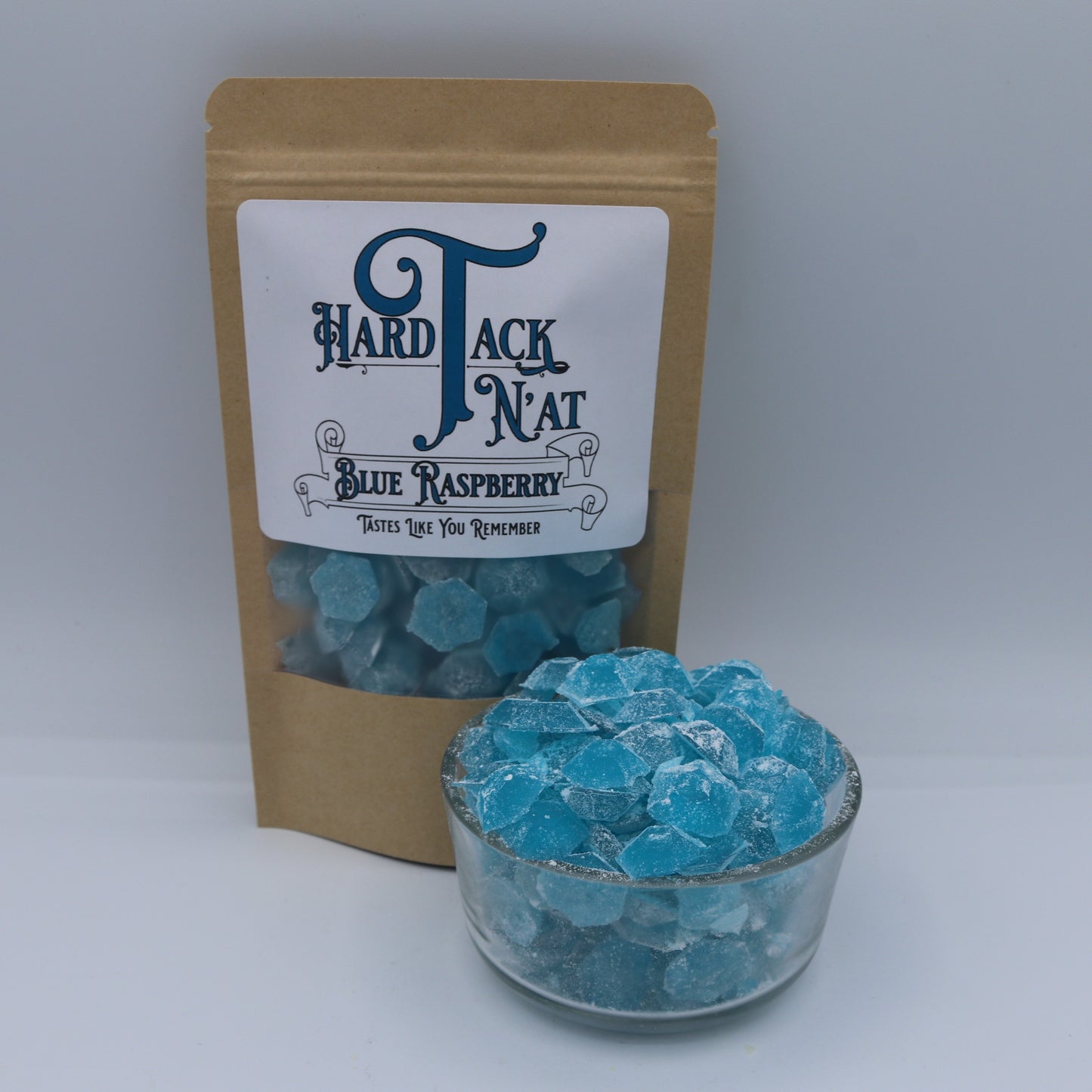 Blue Raspberry Hard Tack Candy