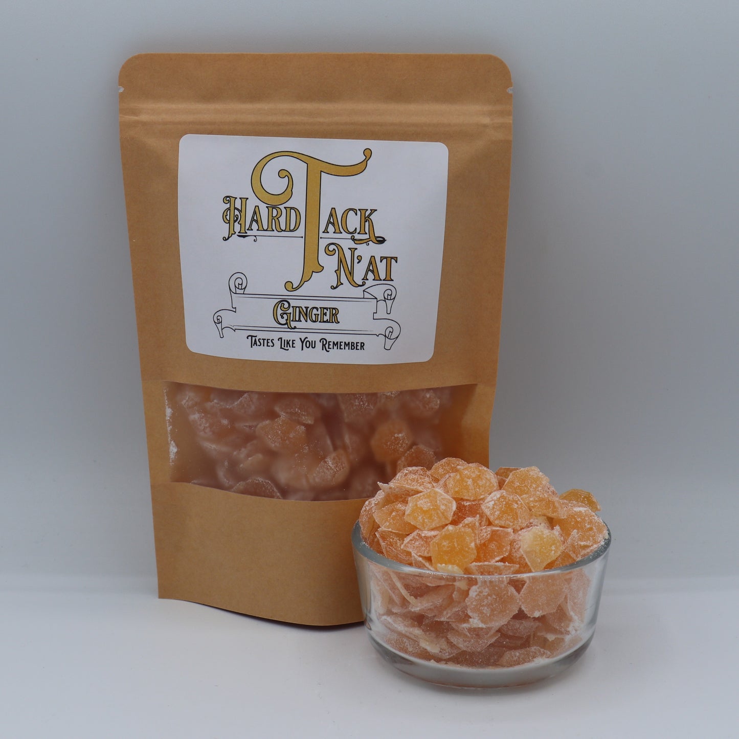 Ginger Hard Tack Candy
