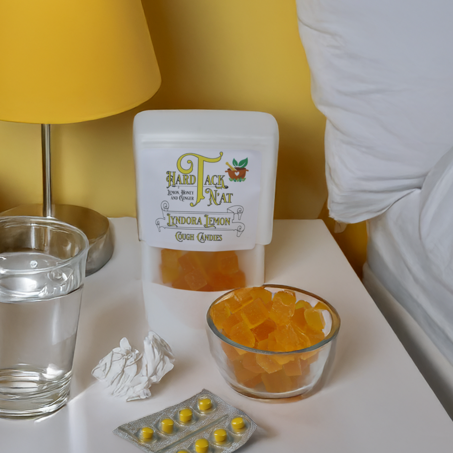 Lyndora Lemon Cough Candies