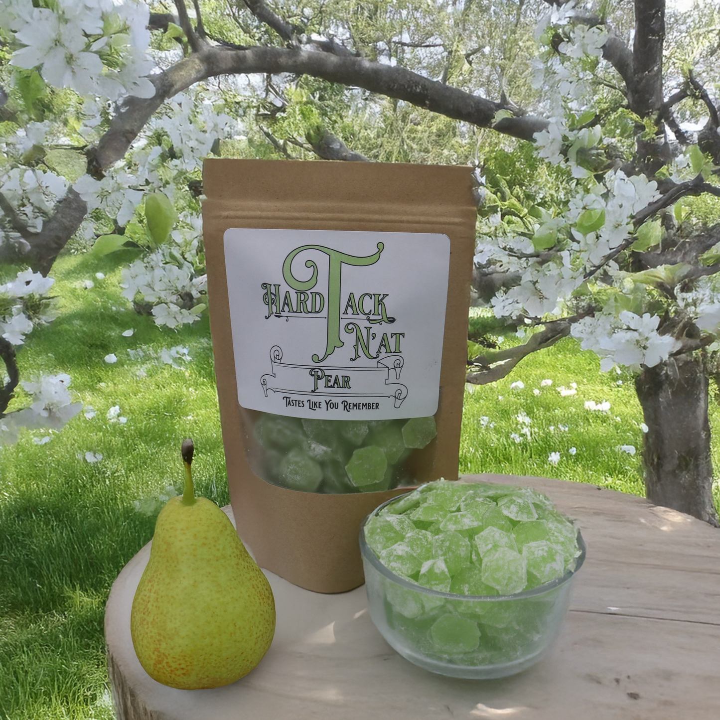 Pear Hard Tack Candy