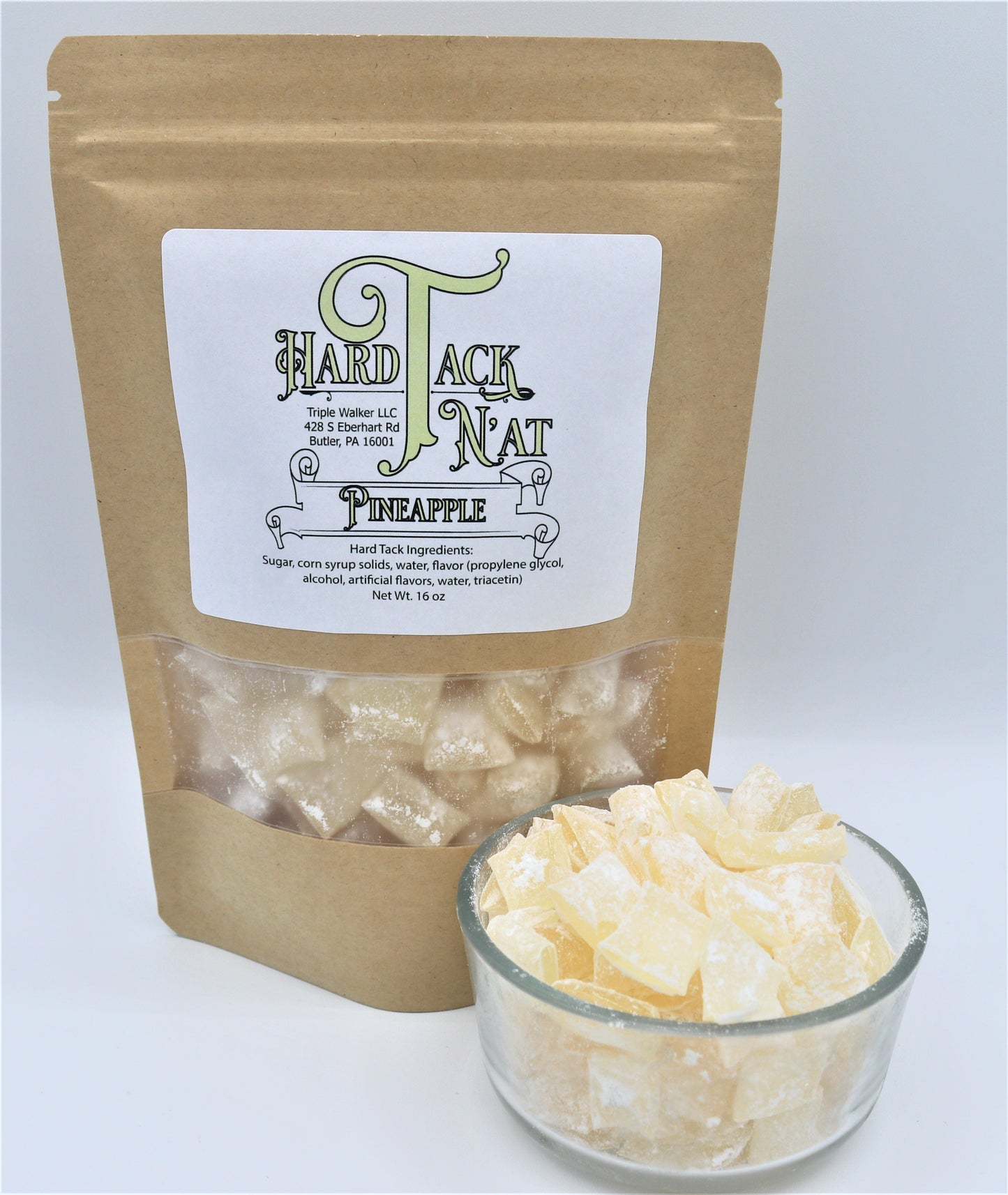 Pineapple Hard Tack Candy
