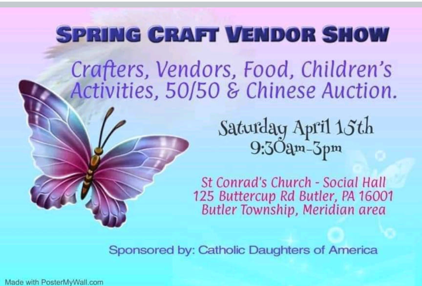 Spring Craft Vendor Show