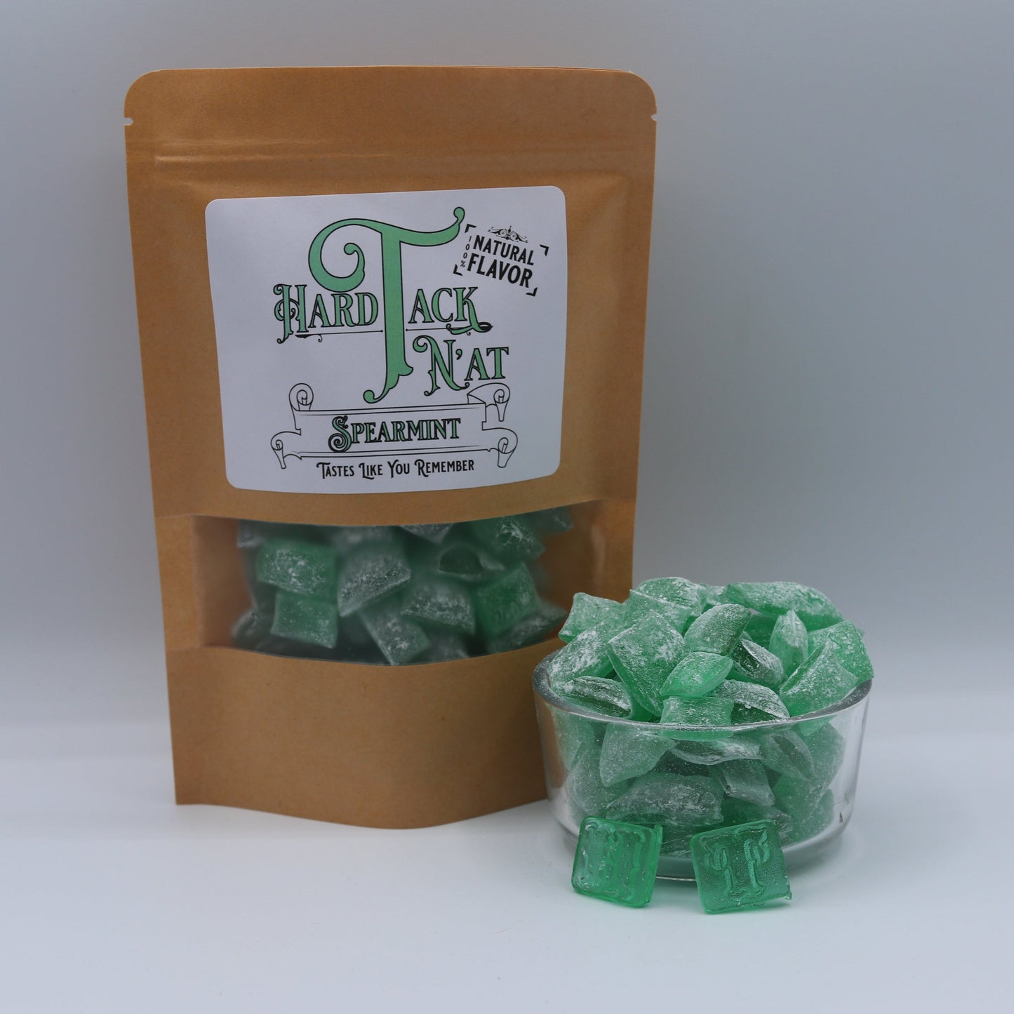 Spearmint Hard Tack Candy