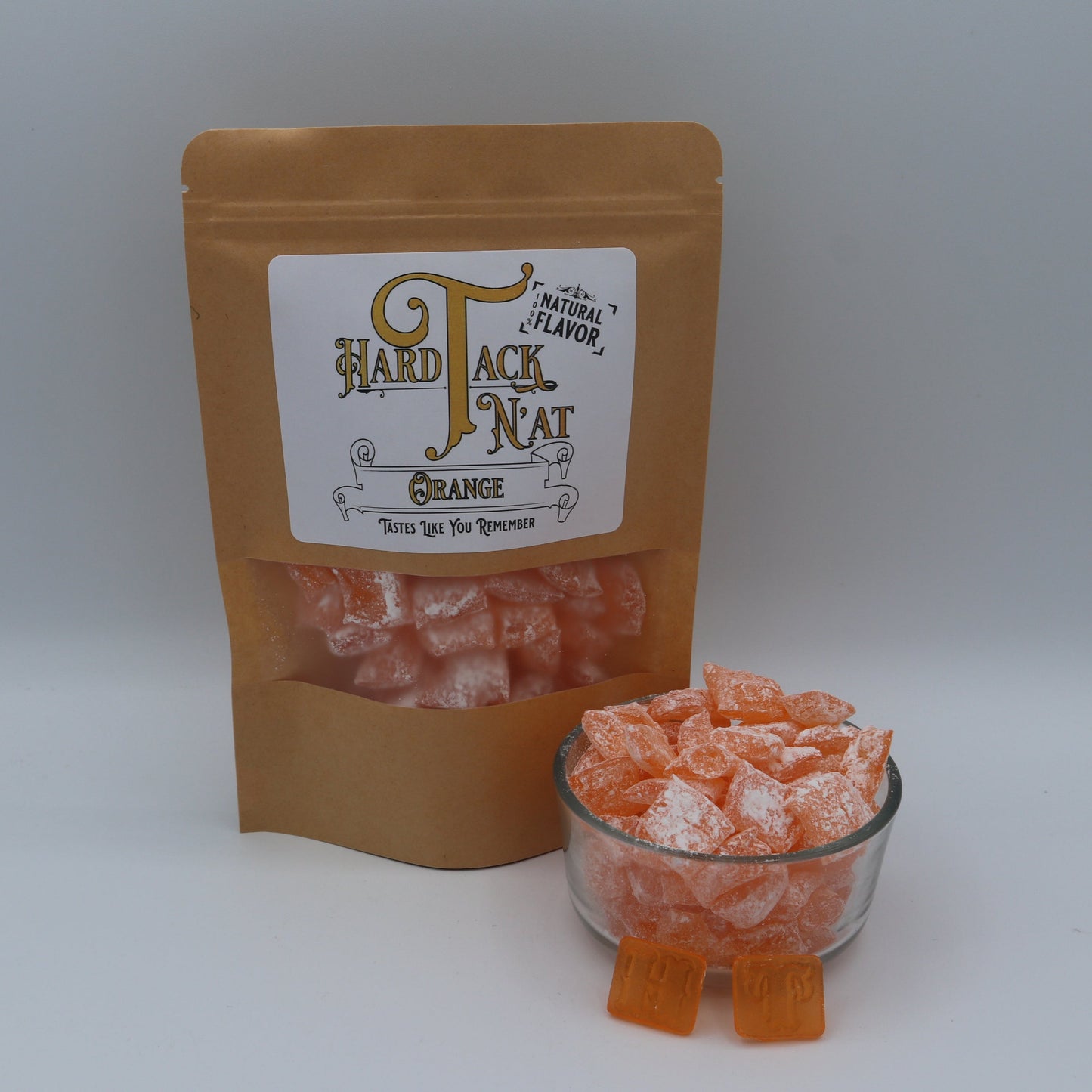 Orange Hard Tack Candy