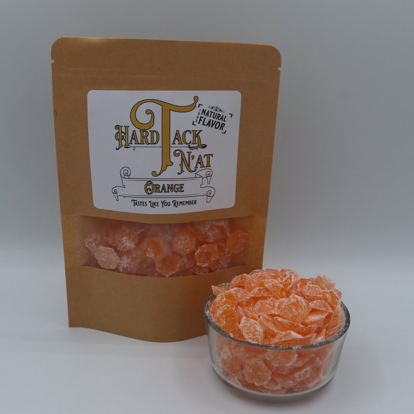 Orange Hard Tack Candy