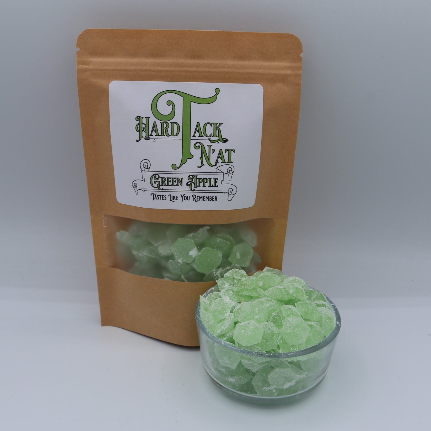 Green Apple Hard Tack Candy