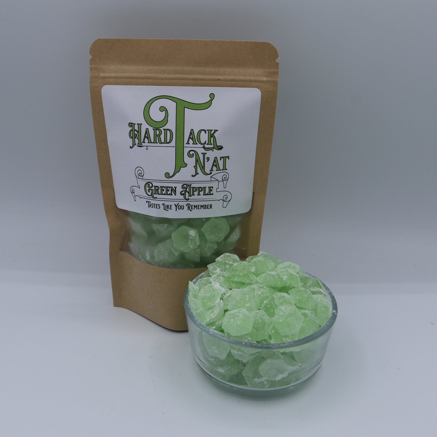 Green Apple Hard Tack Candy