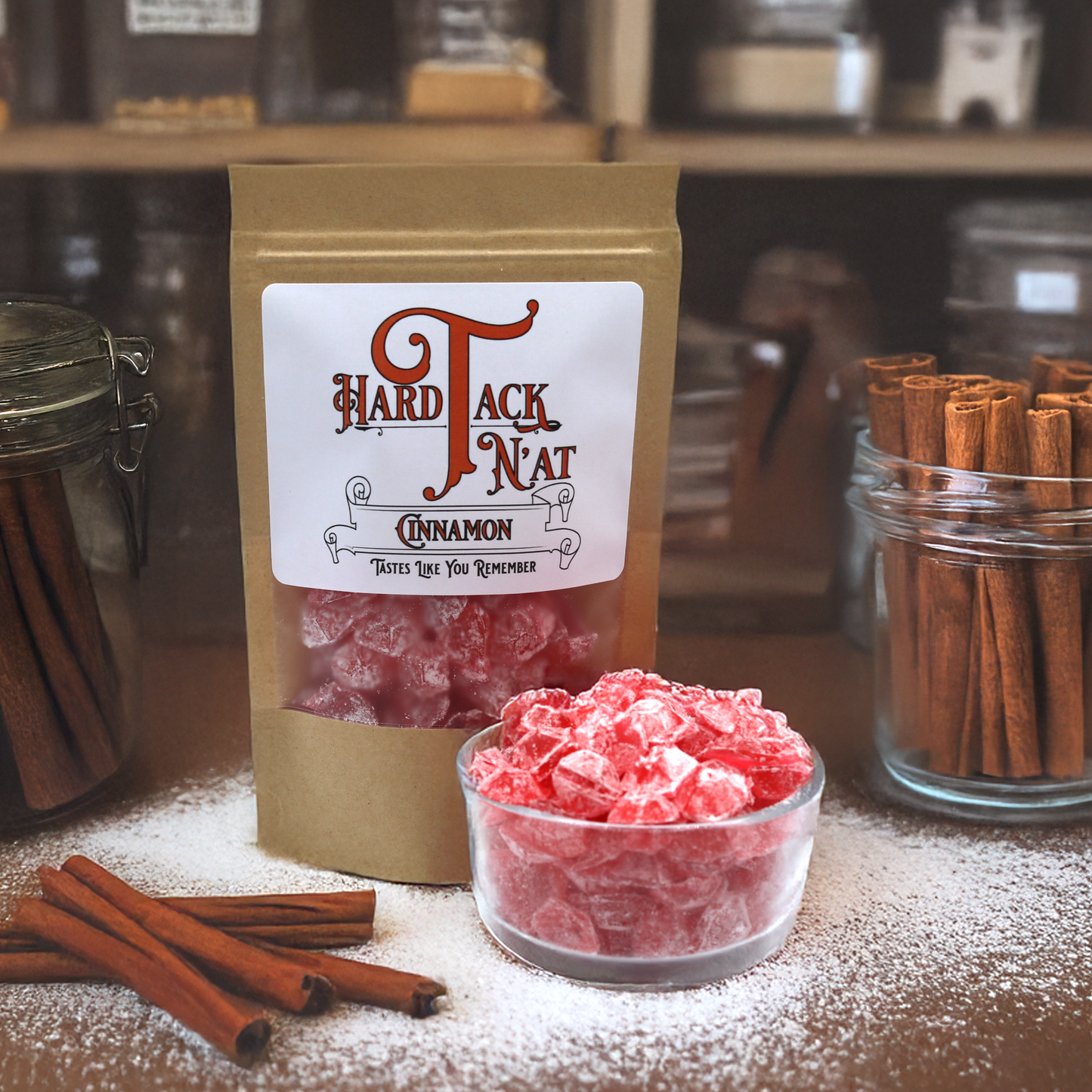 Cinnamon Hard Tack Candy