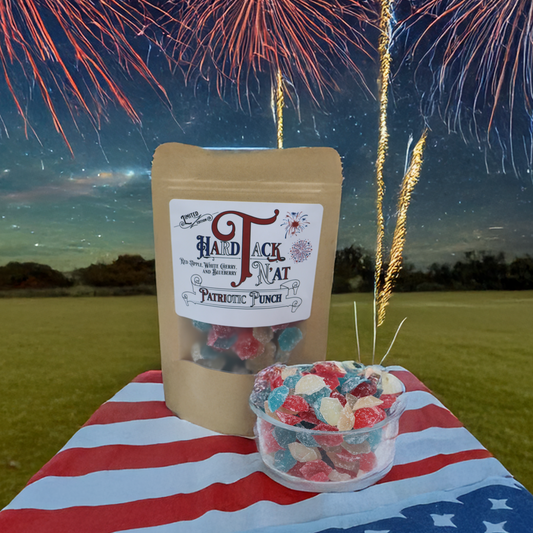 Patriotic Punch Hard Tack Candy