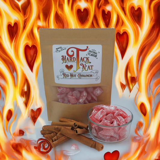 Red Hot Cinnamon Hard Tack Candy - Limited Edition