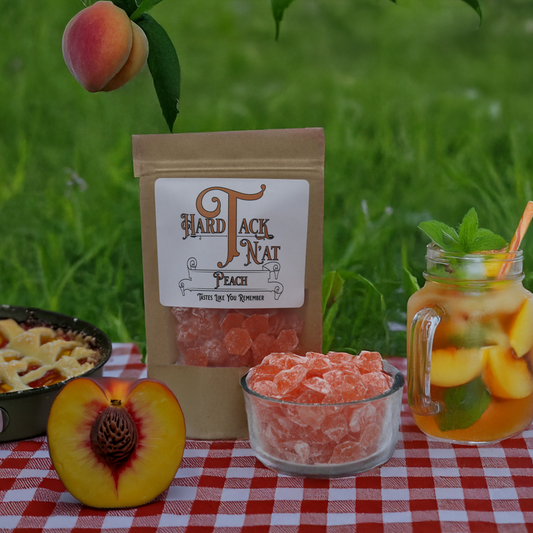 Peach Hard Tack Candy