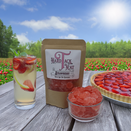 Strawberry Hard Tack Candy