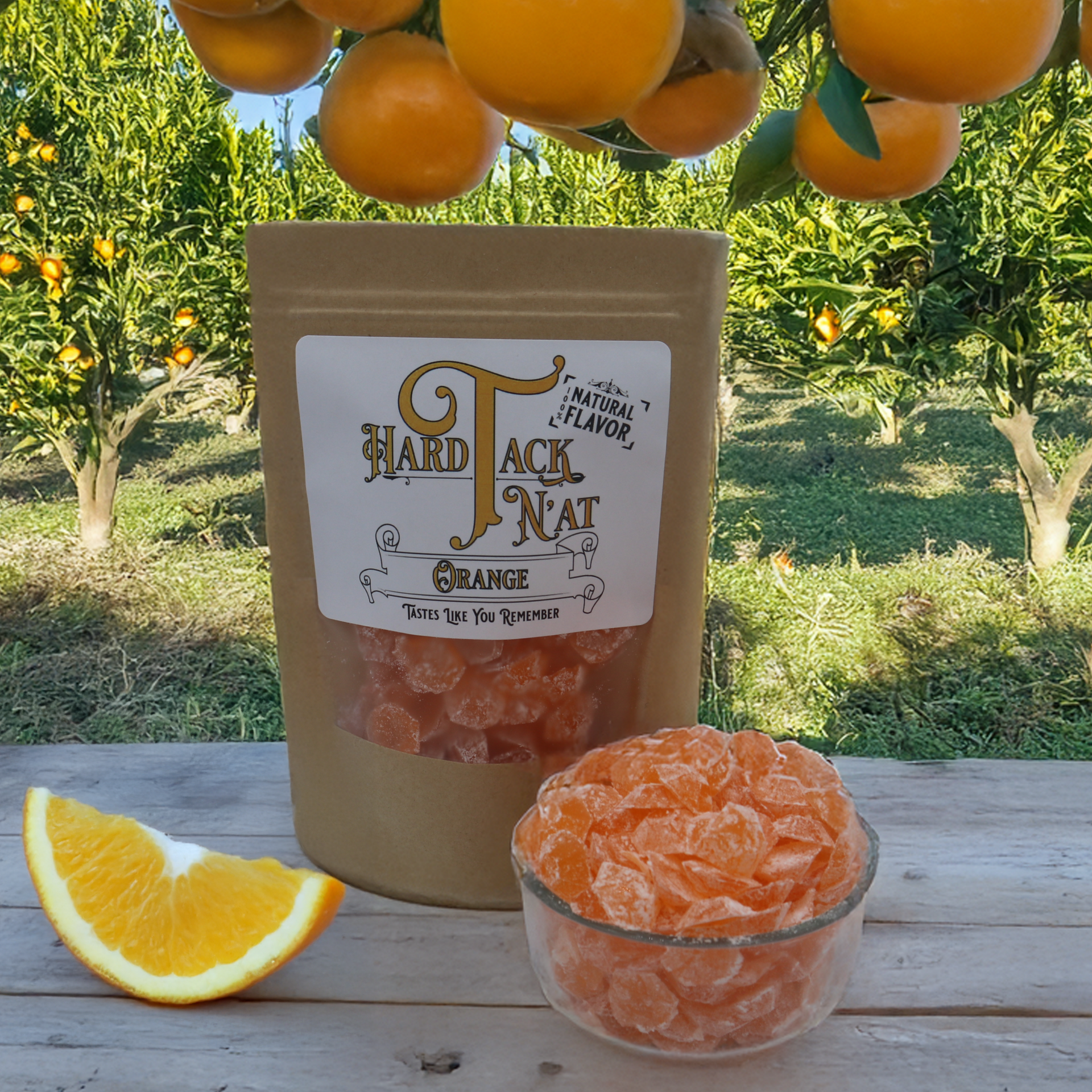 Orange Hard Tack Candy – Hard Tack N'at