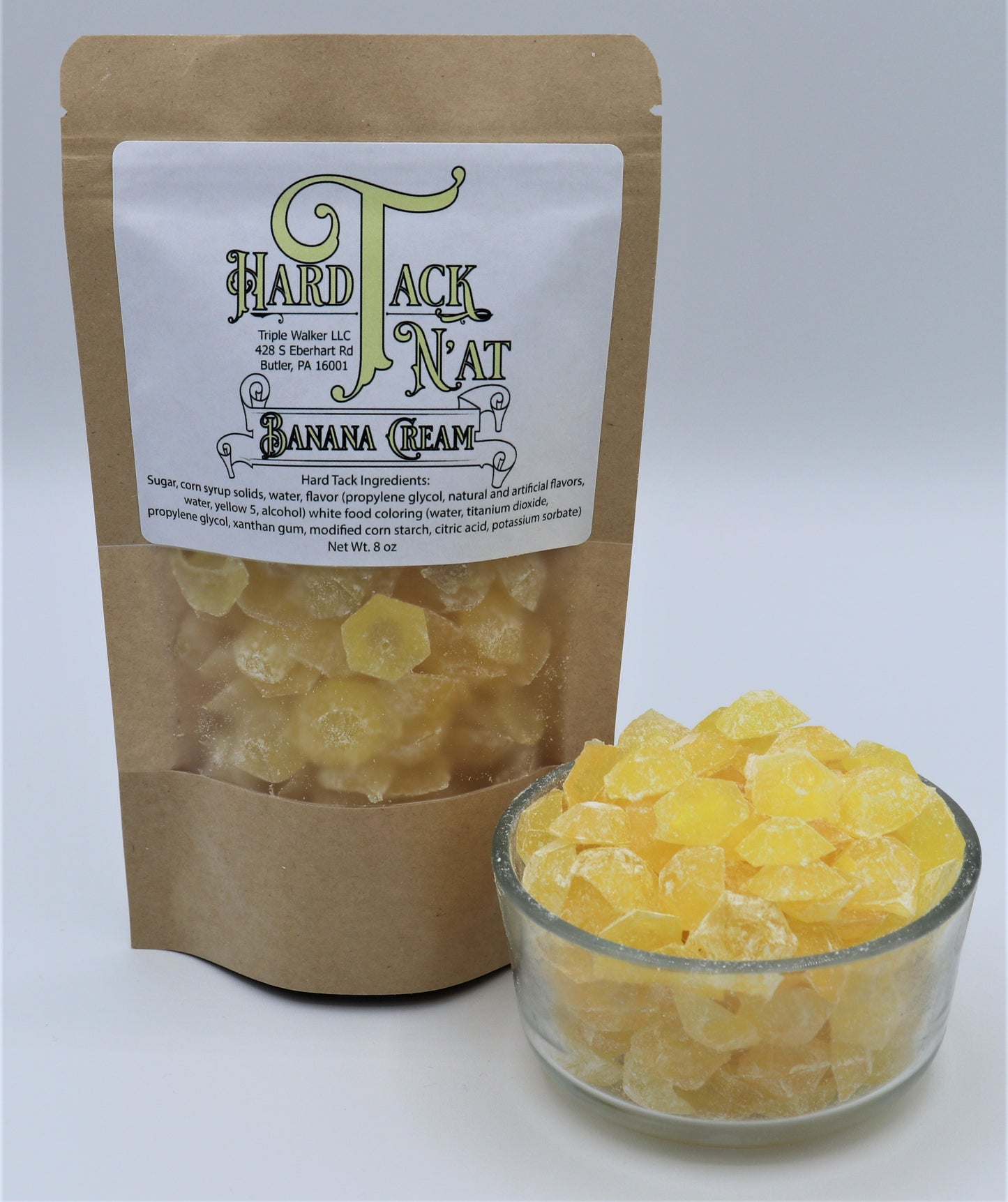 Banana Cream Hard Tack Candy