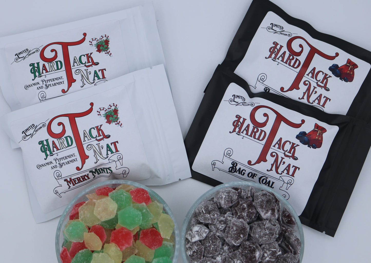 Naughty or Nice Hard Tack Candy Stocking Stuffers