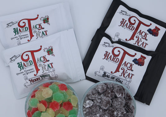 Naughty or Nice Hard Tack Candy Stocking Stuffers