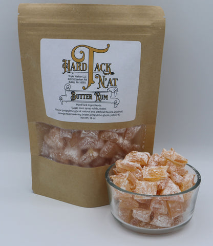 Butter Rum Hard Tack Candy
